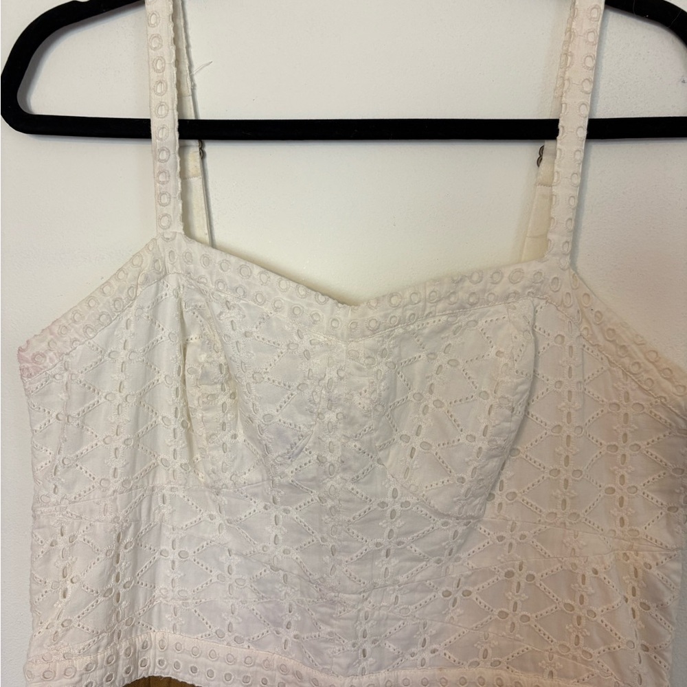 Addie Laced Romper | Summer | Casual | Feminine | Colorblock | Lace | Vacation - Picture 5 of 16